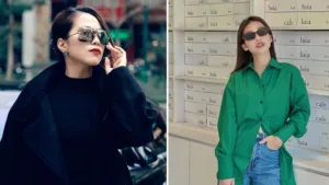 Phối đồ với kính mắt thời trang phong cách streetwear